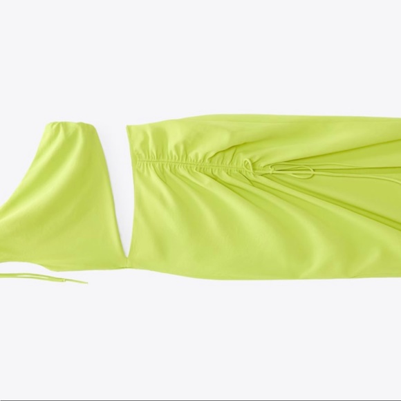 Zara Draped Asymmetrical Dress - Picture 3 of 5